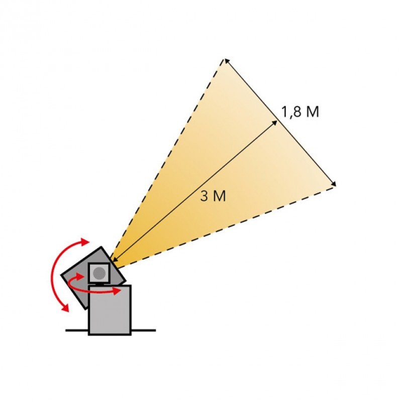Lightpro 12V Quartz 2W LED IP44 Exterior / Llum de Paret de Jardí Lightpro 12V Quartz 2W LED IP44 Outdoor / Garden Wall Light