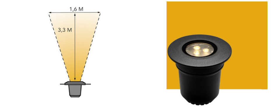 Lightpro Nomia 3W IP67 Outdoor / Garden Light Lightpro Nomia 3W IP67 Outdoor / Garden Light